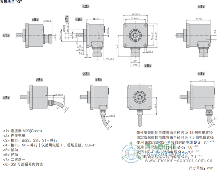 AC58-并口光电绝对值通用编码器外形及安装尺寸(方形法兰Q) - 免费电影手机在线观看,中文精品久久久久国产网址,亚洲一级无码一区二区一,精品亚洲成AV人在线观看,中文字幕无码一区二区免费,中文字幕日本不卡一二三区