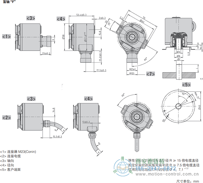 AC58-DeviceNet光电绝对值通用编码器外形及安装尺寸(盲轴F) - 免费电影手机在线观看,中文精品久久久久国产网址,亚洲一级无码一区二区一,精品亚洲成AV人在线观看,中文字幕无码一区二区免费,中文字幕日本不卡一二三区