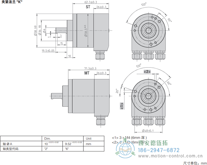 AC58-DeviceNet光电绝对值通用编码器外形及安装尺寸(夹紧法兰K) - 免费电影手机在线观看,中文精品久久久久国产网址,亚洲一级无码一区二区一,精品亚洲成AV人在线观看,中文字幕无码一区二区免费,中文字幕日本不卡一二三区
