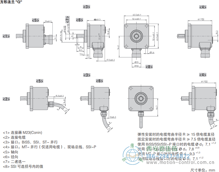 AC58-Interbus光电绝对值通用编码器外形及安装尺寸(方形法兰Q) - 免费电影手机在线观看,中文精品久久久久国产网址,亚洲一级无码一区二区一,精品亚洲成AV人在线观看,中文字幕无码一区二区免费,中文字幕日本不卡一二三区