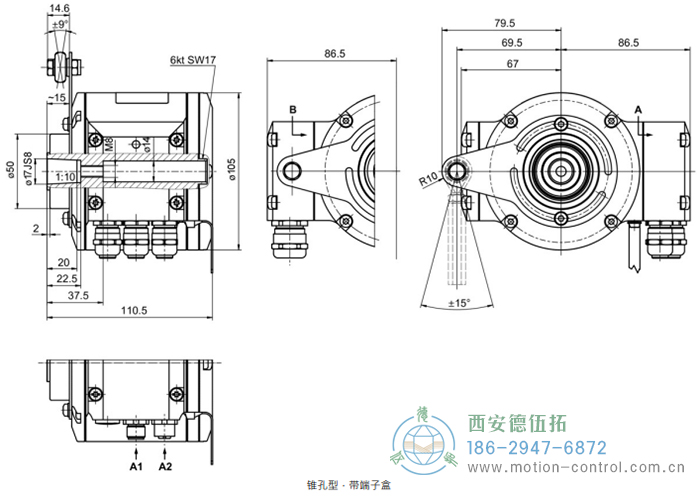HMG10-B - CANopen&reg;绝对值重载编码器外形及安装尺寸(盲孔型或锥孔型) - 免费电影手机在线观看,中文精品久久久久国产网址,亚洲一级无码一区二区一,精品亚洲成AV人在线观看,中文字幕无码一区二区免费,中文字幕日本不卡一二三区