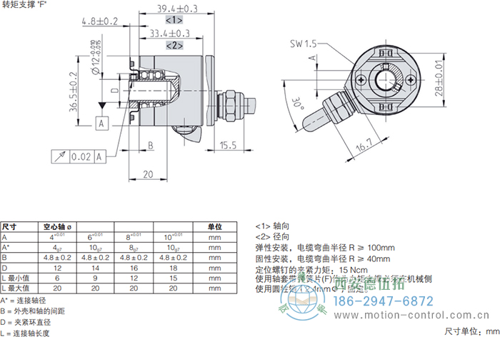 RI36-H空心轴光电增量通用编码器外形及安装尺寸(转矩支撑F) - 免费电影手机在线观看,中文精品久久久久国产网址,亚洲一级无码一区二区一,精品亚洲成AV人在线观看,中文字幕无码一区二区免费,中文字幕日本不卡一二三区