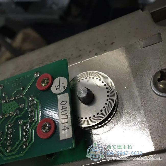 图2正常的编码器码盘