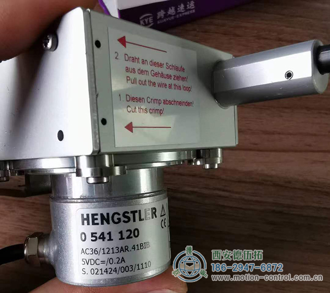 拉绳位移传感器的输出模式和安装方法