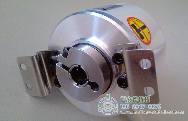 图为亨士乐RI50-O系列空心轴增量编码器实物照片 图为亨士乐RI50-O系列空心轴增量编码器实物照片