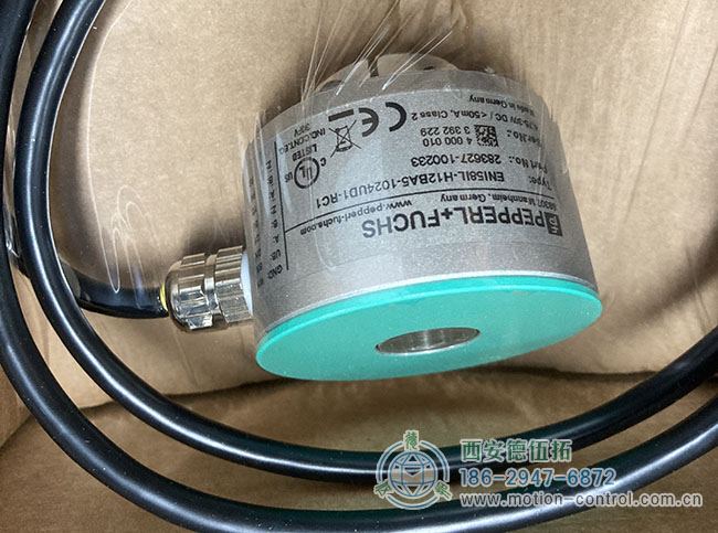 图为P+F的一款正余弦编码器照片