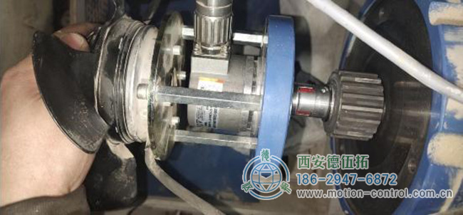 基于变桨电机轴与旋转编码器配套使用的照片