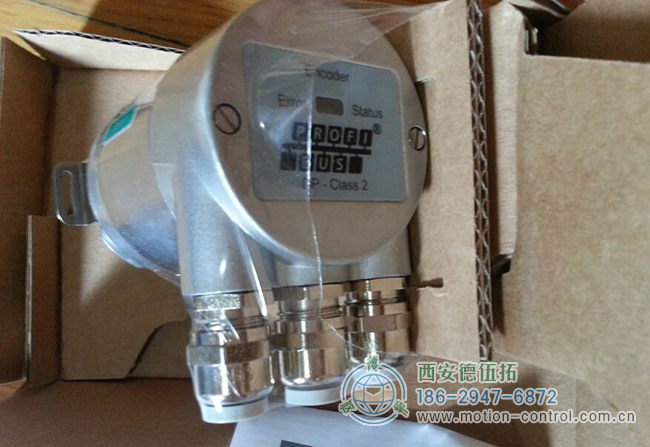 图为博思特Profibus接口的编码器照片