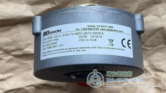 图为石油钻井行业常用的BEI防爆重载编码器