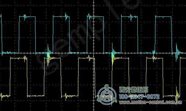 图为某增量编码器的脉冲波形图