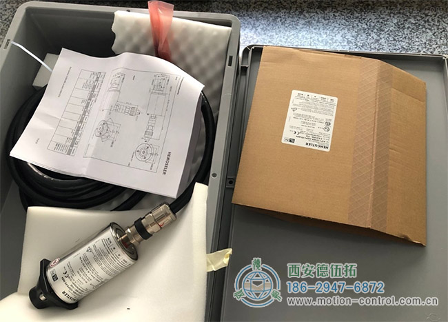 图为石油行业经常用到的亨士乐AX71防爆编码器照片