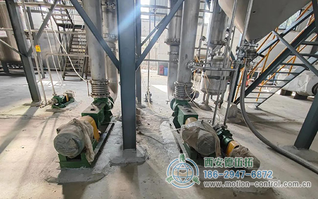 图为化工反应釜搅拌系统设备应用照片