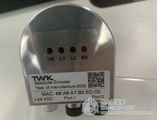 图为一款绝对式编码器实物照片 图为一款绝对式编码器实物照片