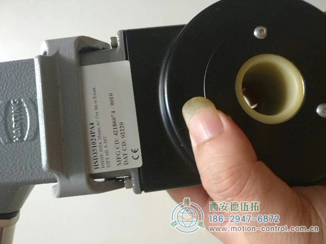 图为钢厂常用的NorthStar HSD351024PA4重载光电编码器照片