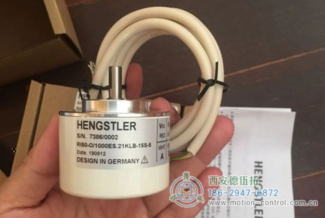 图为HENGSTLER亨士乐RI50-O/1000ES.21KLB-15S-5增量编码器照片
